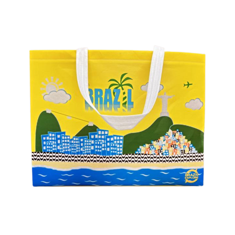 Brazilian Non-Woven Market Bag - Reusable Shopping Tote